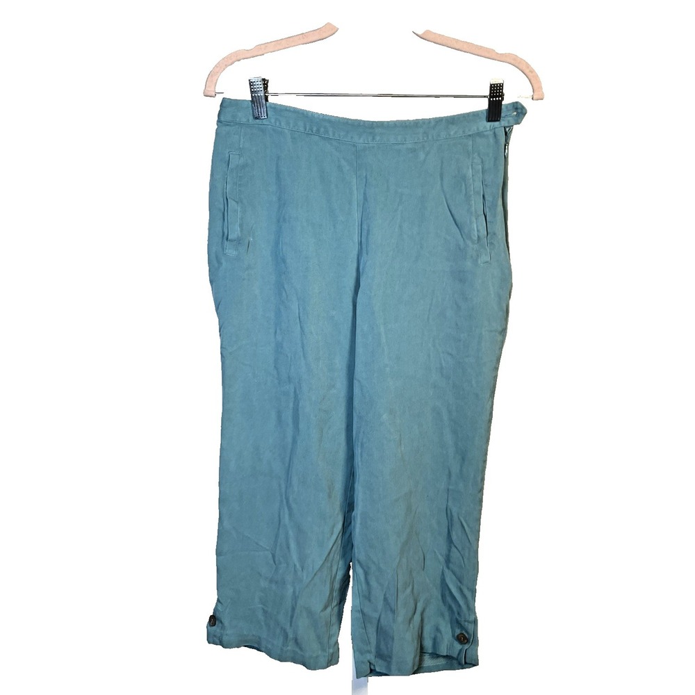Vintage‎ Tommy Bahama Women's Silk Pants 6 Trousers Beach Vacation Resortwear